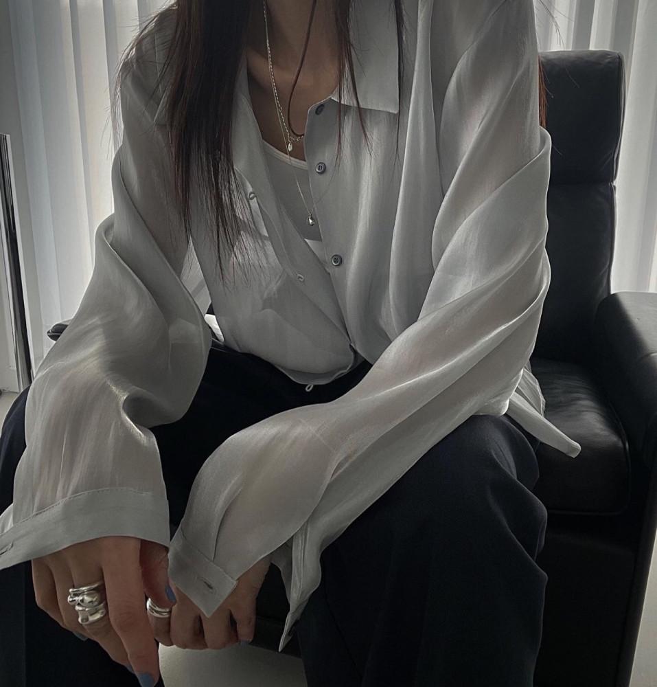 샌드 블라우스