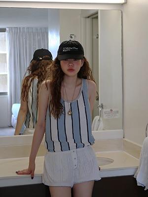(freckle made♥)sporty sleeveless top