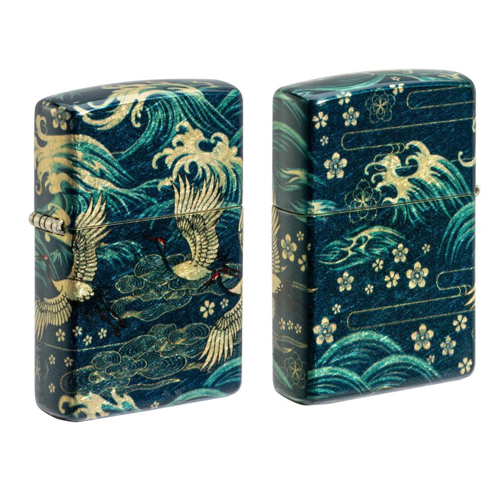 지포라이터샵 Zippo Asian Bird 48684 360도 멀티프린팅