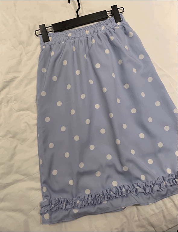 더플럼비 키캣 도트스커트(2color)