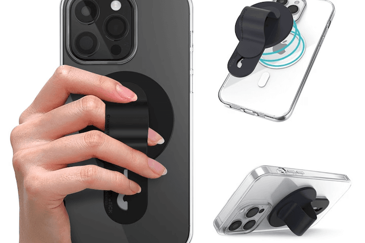 맥플랫스틱 맥세이프 스마트링 홀더 탈부착 거치대 무선충전