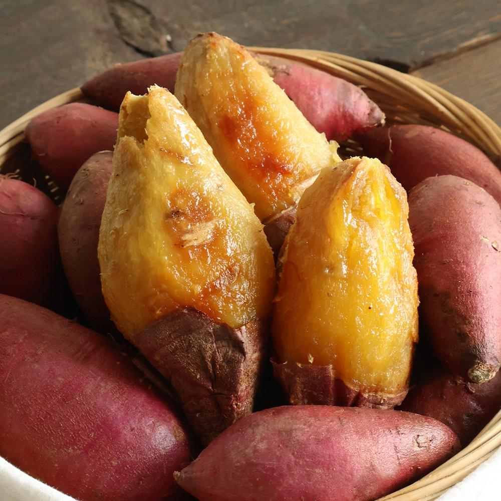 유기농 중간크기 꿀고구마 베니하루까