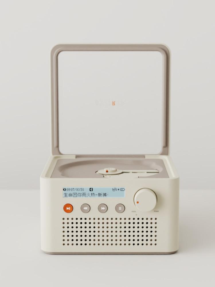 SYITREN 사이트렌 R200 레트로 블루투스 CD플레이어 스피커