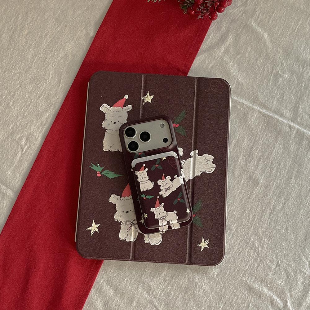 [유기견후원] 홀리데이 허그미도그 디자인 [아이패드 케이스]