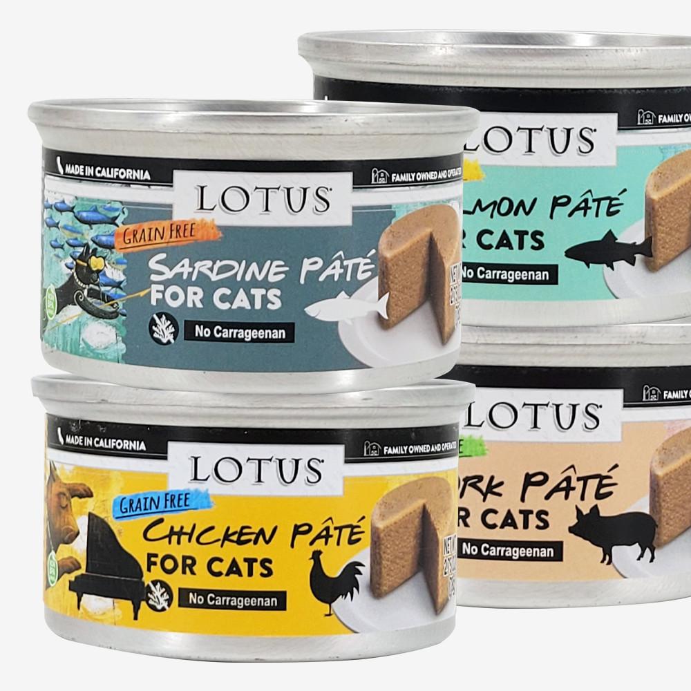 로투스 캔 그레인프리 파테 고양이 주식캔 습식사료 78g