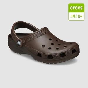 [크록스 본사] 클래식 클로그 커피 10001-21Q