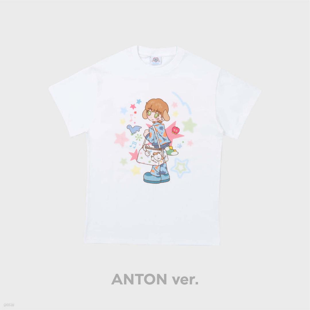 [앤톤 ver.] CHARACTER T-SHIRT SET [2024 RIIZE FANCON `RIIZING DAY FINALE`]