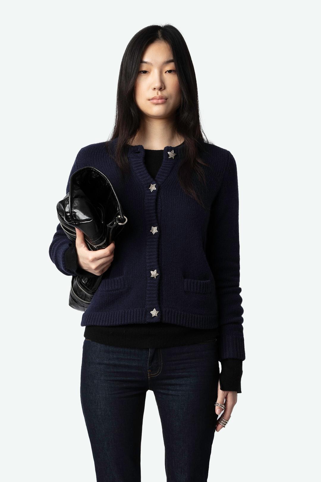 Marcy Cashmere Cardigan