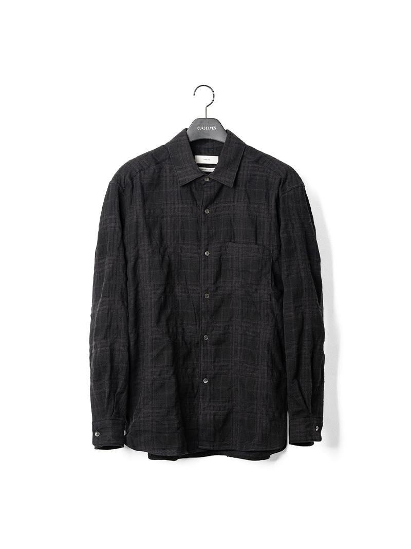 아워셀브스_ Vintage C/W Relaxed Shirts [Vintage Black]