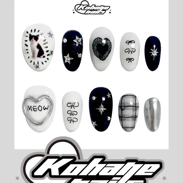 먀앜! (통역: 이리와) 수제네일팁