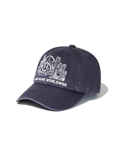 멜팅 썬 그래픽 캡 네이비