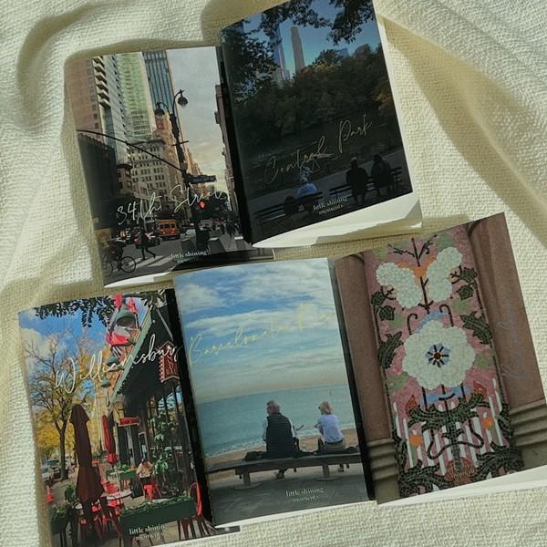 실제본 무지 노트 Travel Note