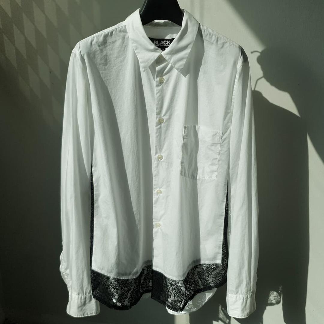 Comme Des Garcons see-through shirts | 후루츠패밀리