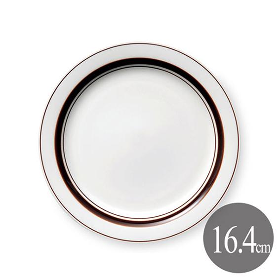카네수즈 접시 16.4cm 브라운