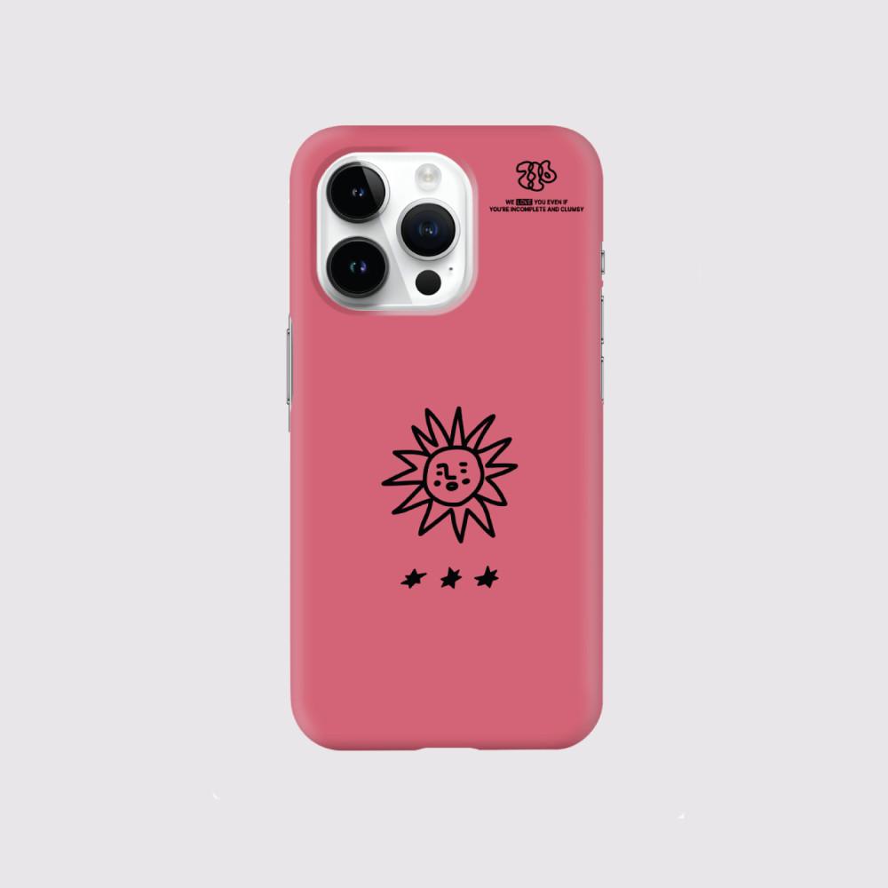 pink sun case 핑크썬 하드 케이스