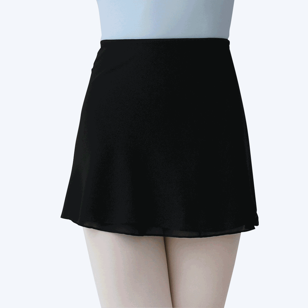 발롱 PSC923 성인 발레복 쉬폰 스커트 치마 폴 댄스 웨어