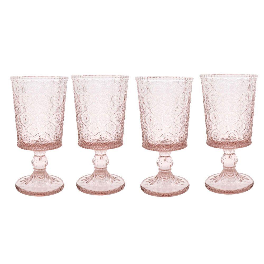 오고메 데이지 고블렛_핑크 4p