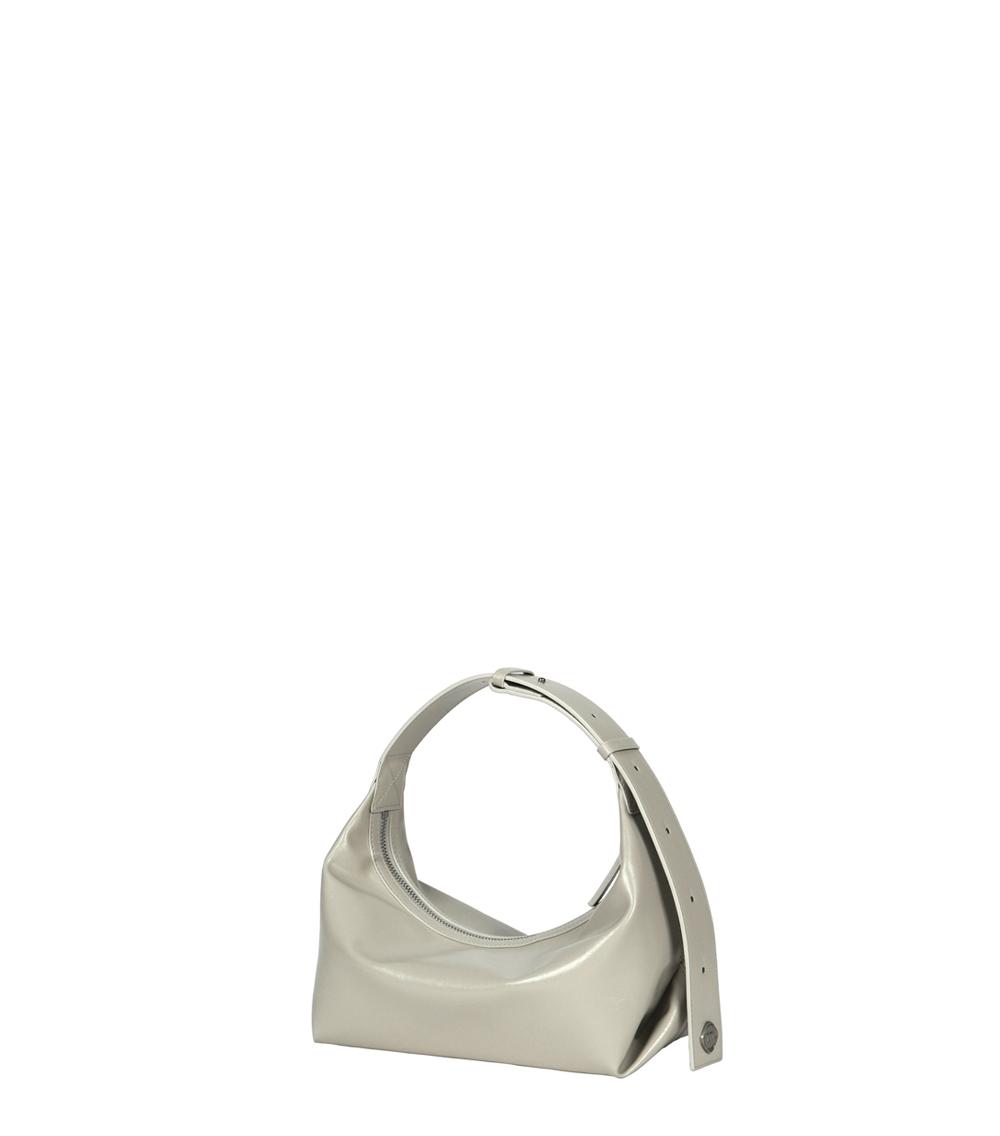 [Vegan Leather] Slouch Bag Warm Gray