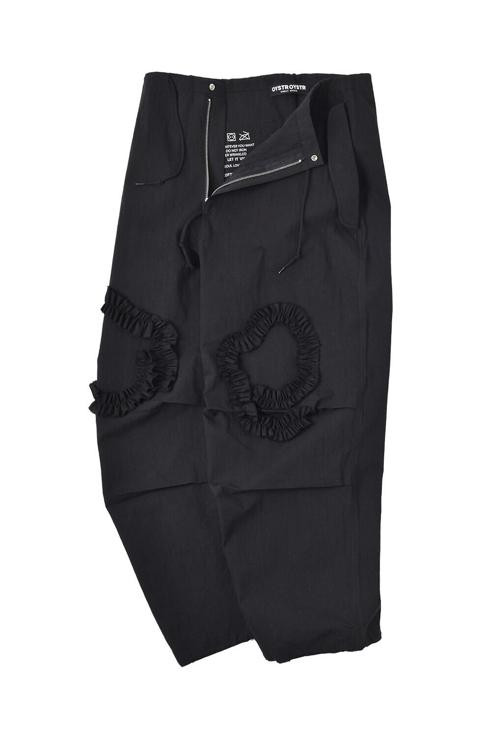 Holiday Mili Drawstring Pants [Black Objet]