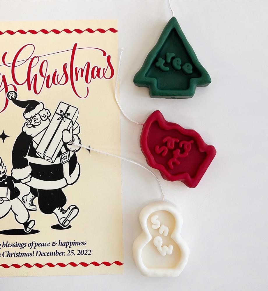 [SEASON] 트리오 캔들 세트((미니카드+엽서+성냥+쇼핑백L 포함)