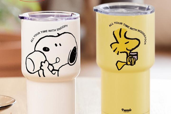 보퀴진 스누피 이중진공 스텐 대용량 텀블러 600ml (정품 라이센스)