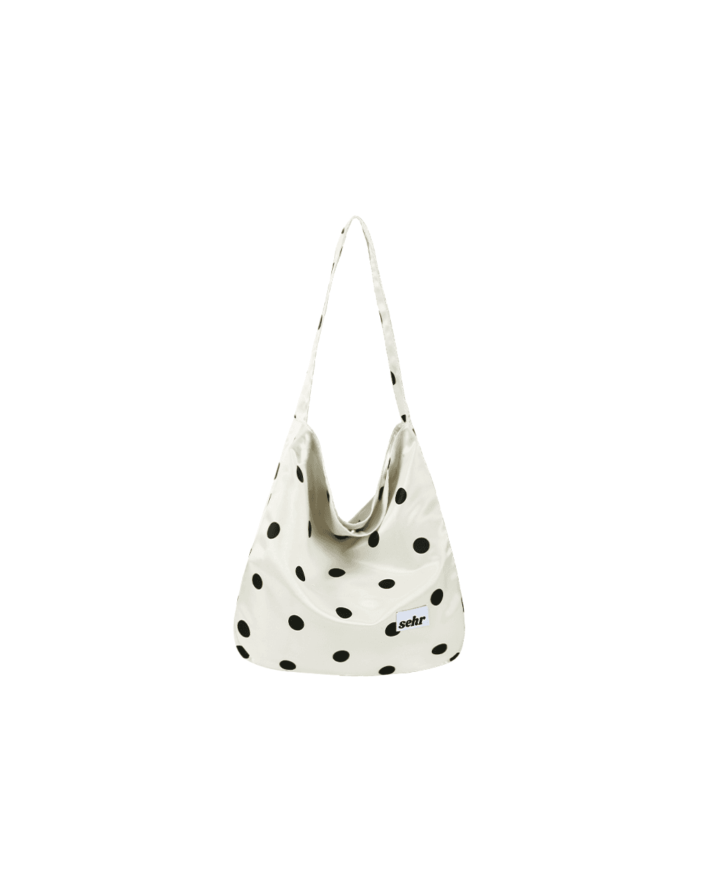 Satin Shoulder Bag (Dot)