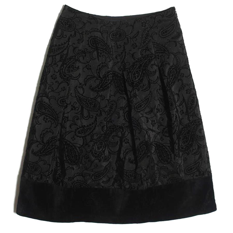 paisley middle skirt