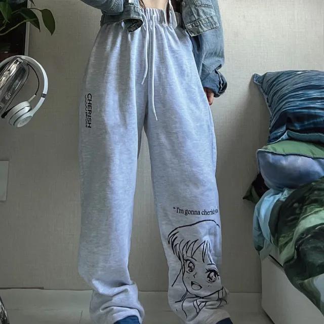 CHERISH Cherry WIDE PANTS