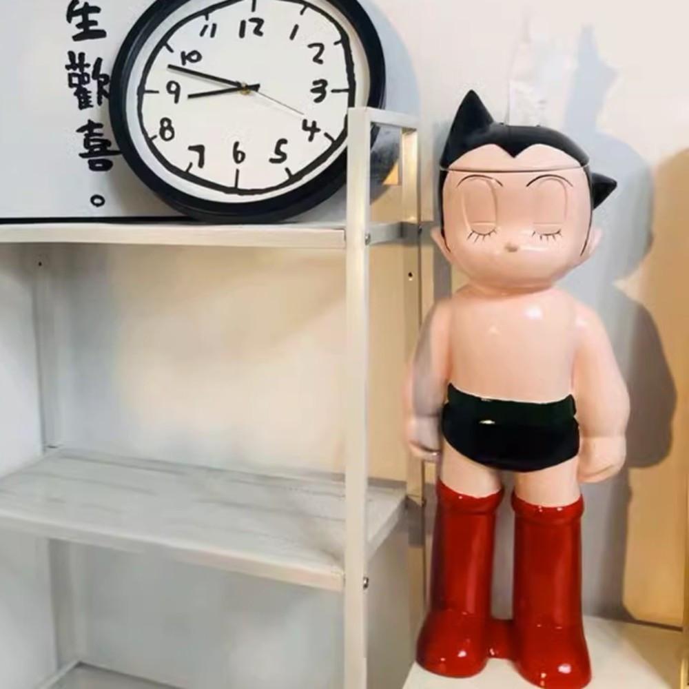 아톰 대형 피규어 65cm 베어브릭 휴지 케이스 카페 집들이 인테리어