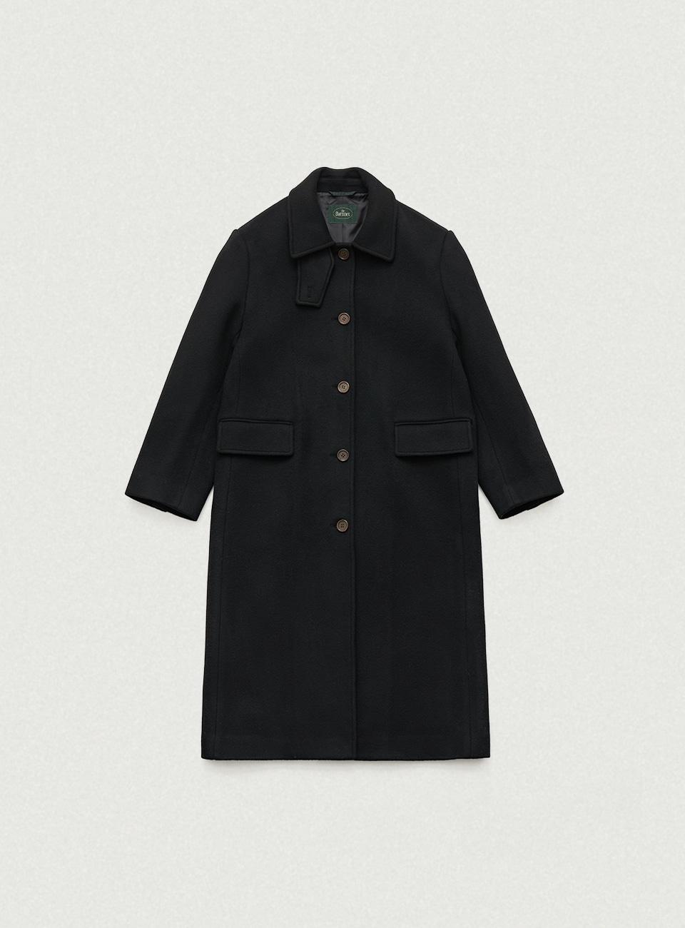 Black Aalto Mac Coat [12월 중순 순차 배송]