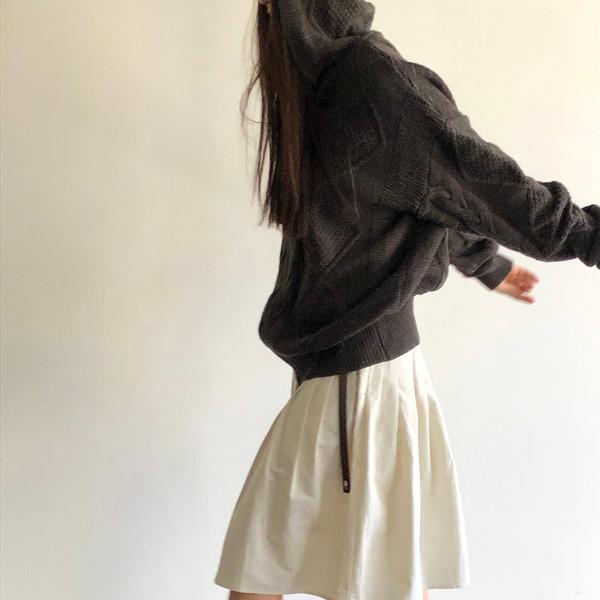 Dakota pleated skirt