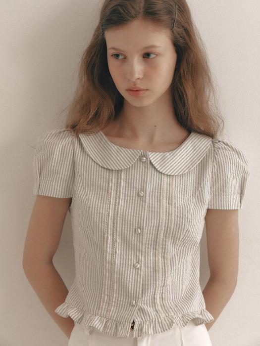 Hani Blouse(Stripe)