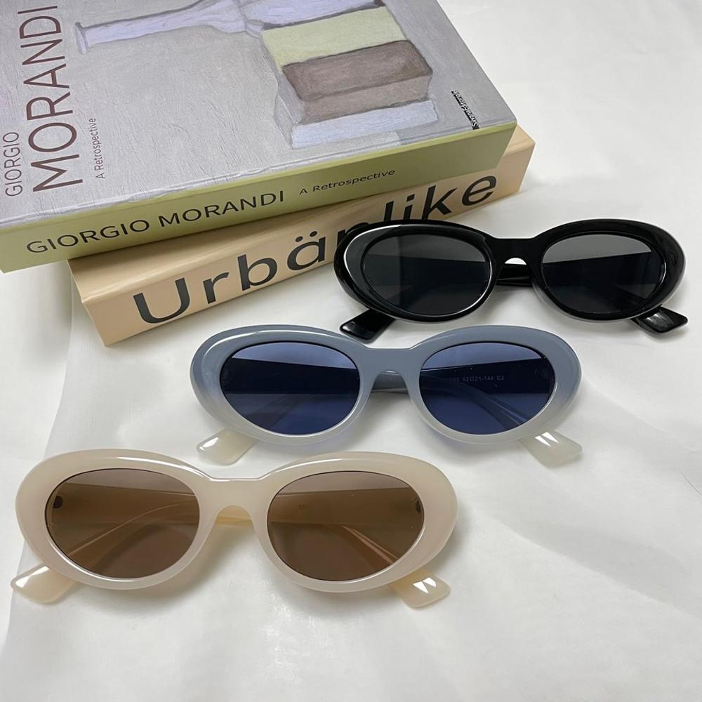 남자 여자 아이보리 블랙 캣아이 뿔테 선글라스 틴트 캣츠 패션 썬글라스