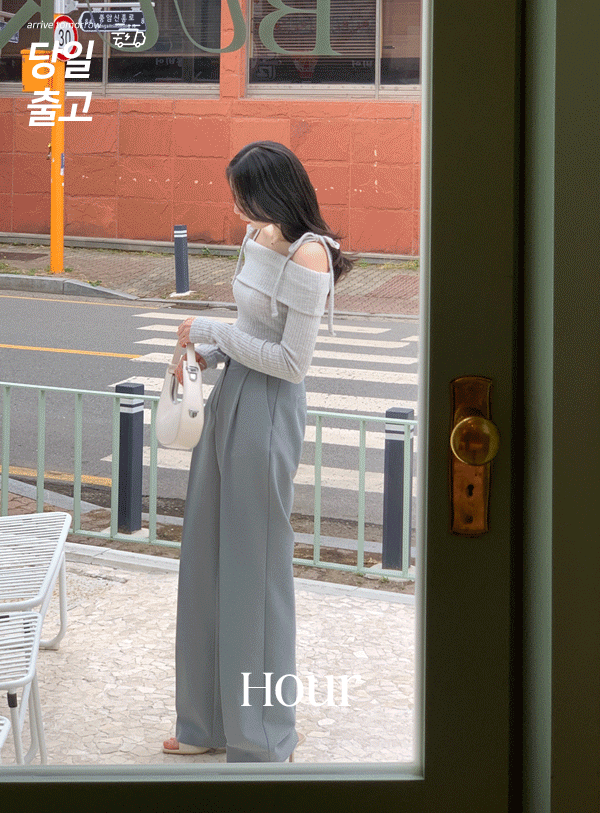 [플리마켓특가][당일출고][made by][링클프리/봄신상/봄슬랙스]💚스프링 원 핀턱 와이드 슬랙스 (*6color)