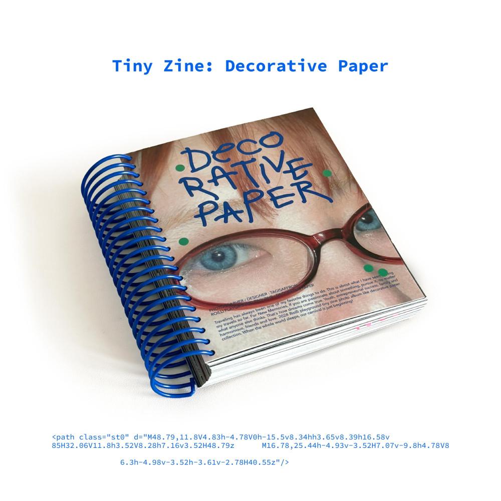 수심 Roilli Deco-paper 다이어리 데코 페이퍼 A7
