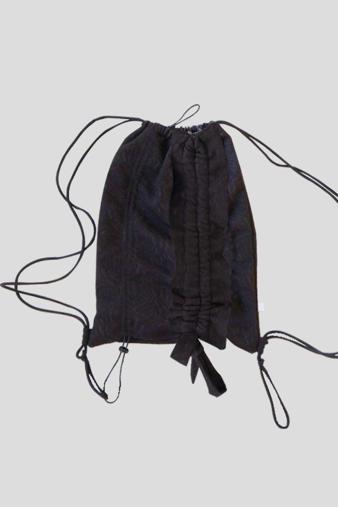 Romantic rose gymbag (black)