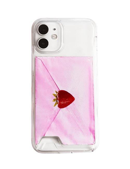 딸기향 편지 card case (하드)