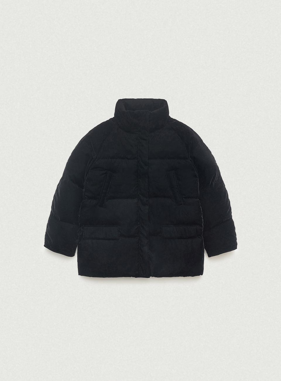 Aube Goose Down Velvet Jacket