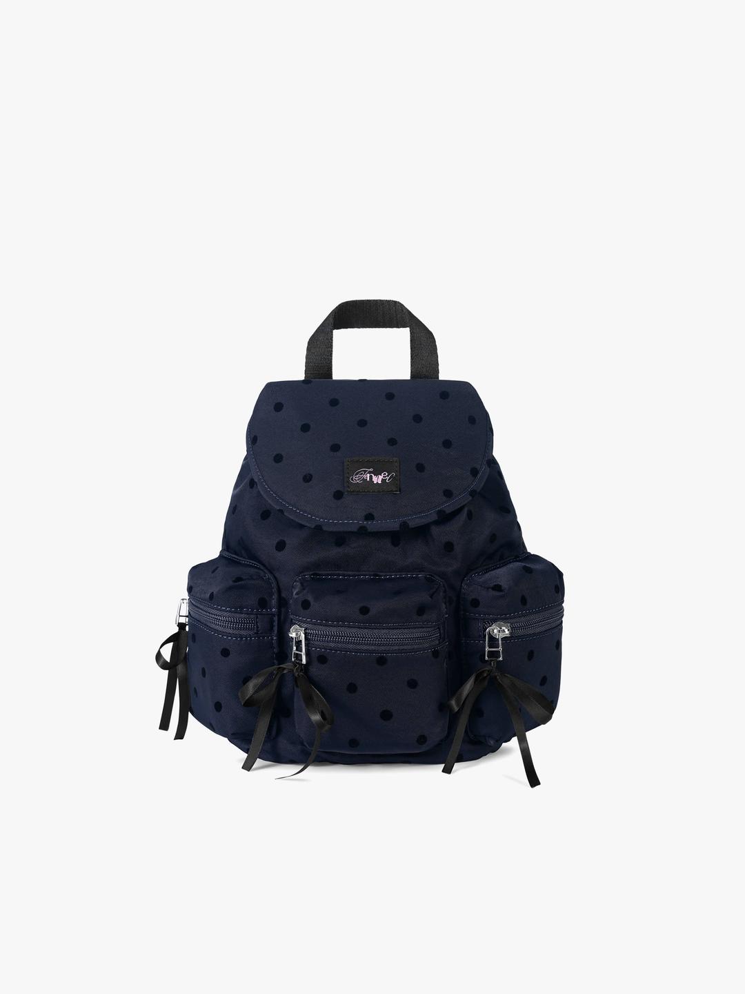 BERRY POCKET BACKPACK - DOT NAVY