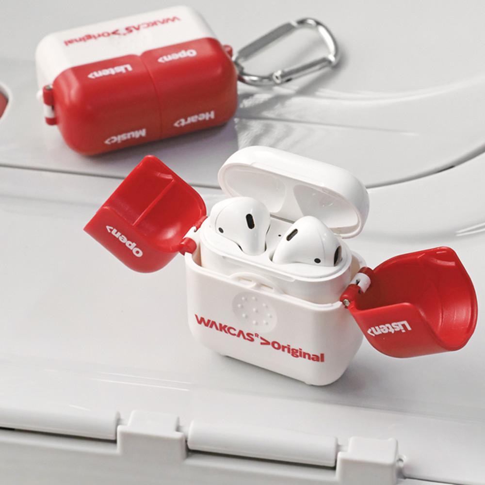 뚜껑열리는 에어팟 프로 무선충전 케이스 에어팟1/2세대 3세대 보호케이스