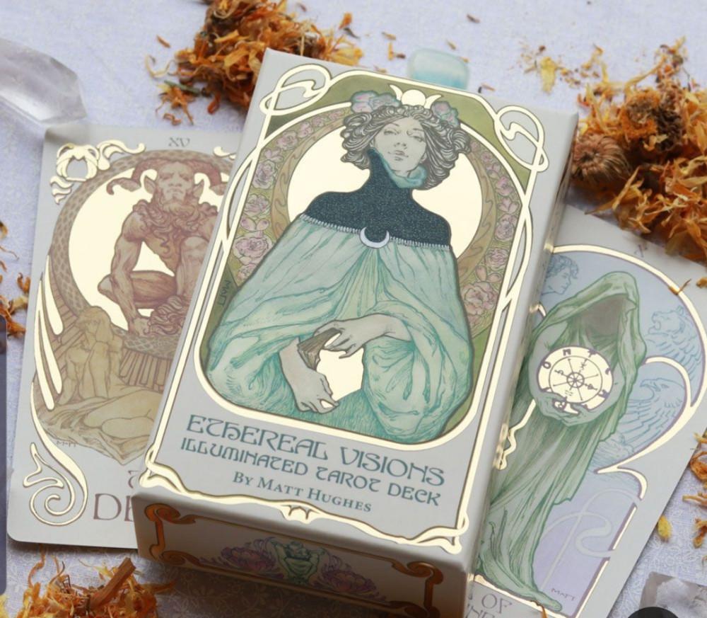이테리얼 비전 타로카드 ethereal visions tarot deck