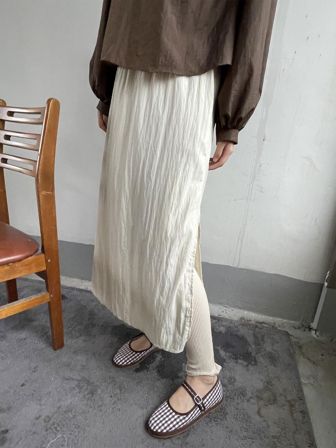 eve slit skirt