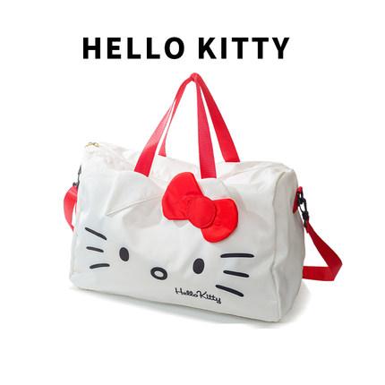 헬로키티 정품 여행가방 (화이트) 생활방수 학생가방 트래블 빅사이즈백