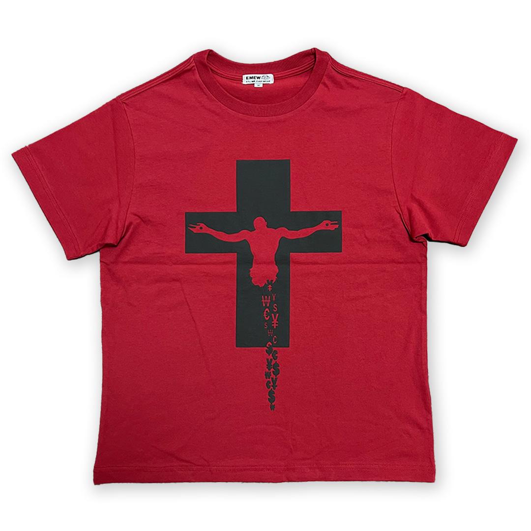 ￦3￦0N , WE WON  t-shirt / ReD
