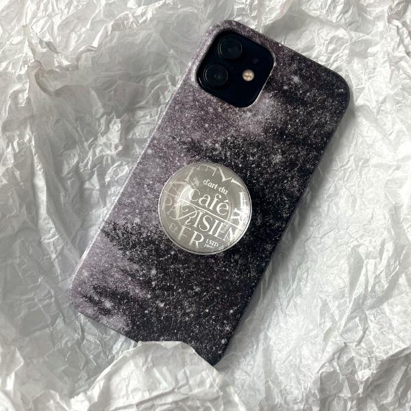 [set할인] Café parisien in winter 케이스 with 스마트톡(원형,반구)