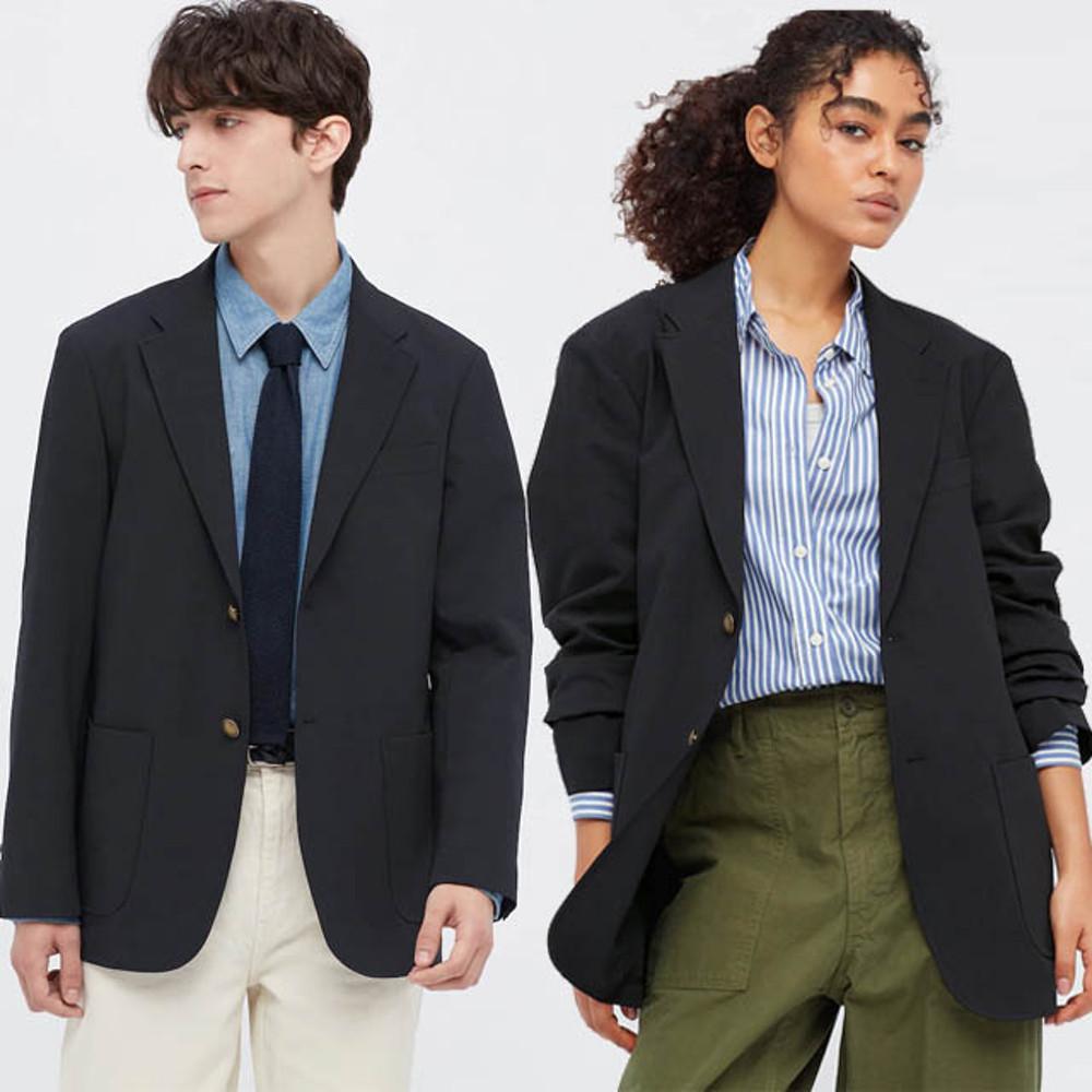 유니클로 감탄재킷 블레이저 남성 정장 재킷 448832 uniqlo