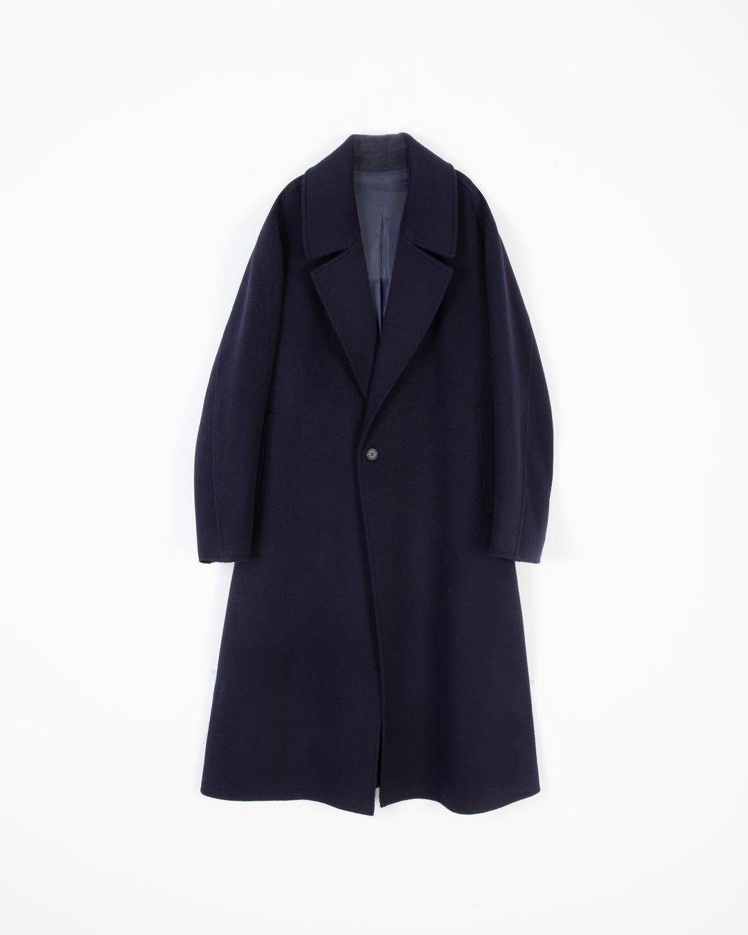 SIDE VENT COAT NAVY