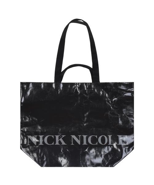 NICOLE REUSABLE TARPAULIN BAG_CHARCOAL