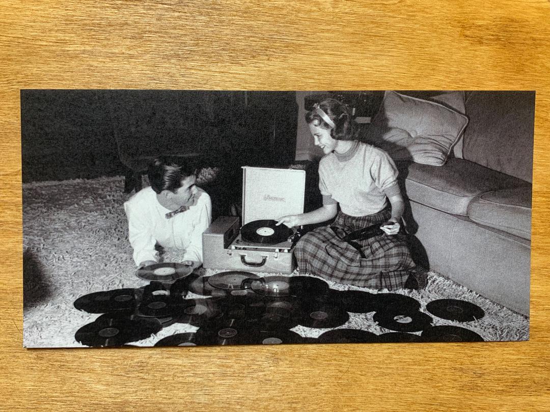 Jazz Couple Postcard