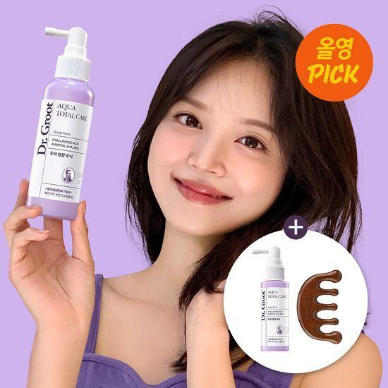 [10월 올영픽] 닥터그루트 아쿠아 두피 영양 토닉 100ml 기획(+50ml+괄사 증정)
